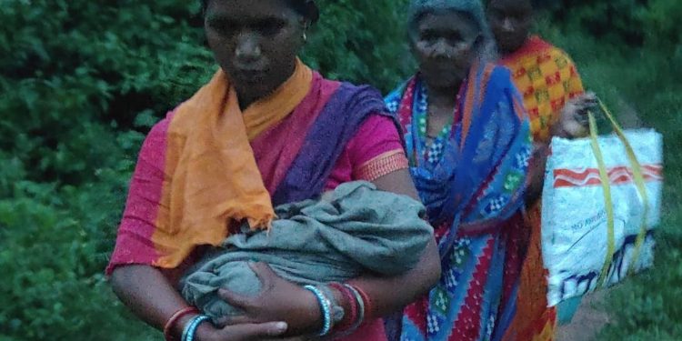 Lanjigarh-Tribal woman