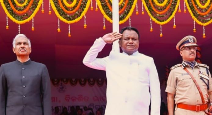 Mohan Chanran Majhi Independence Day