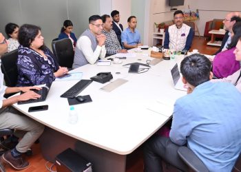 Nobel laureate visits Krushi Bhavan