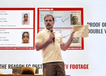Rahul Gandhi claims proof of poll fraud, BJP-EC 'collusion'; calls it 'crime against Constitution'