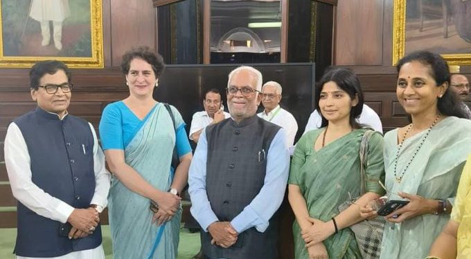 Opposition's VP pick Sudarshan Reddy files nomination