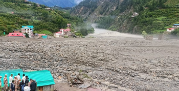 Uttarkashi: Rescuers resume search for missing people in flood-hit Dharali village