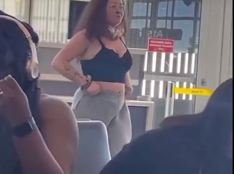 Viral video: Chubby woman misbehaves with lady at airport, absolute chaos erupts