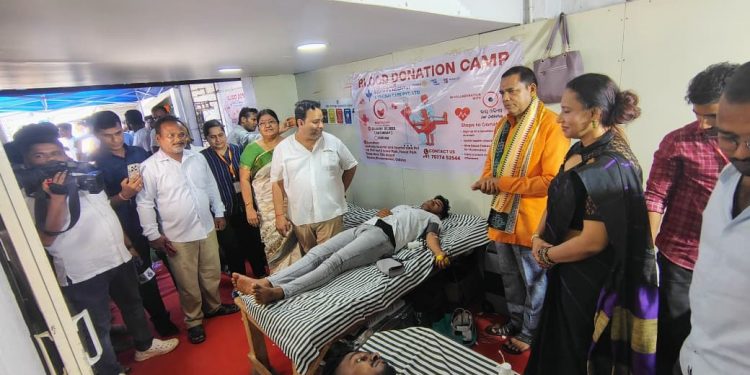 Blood donation camp