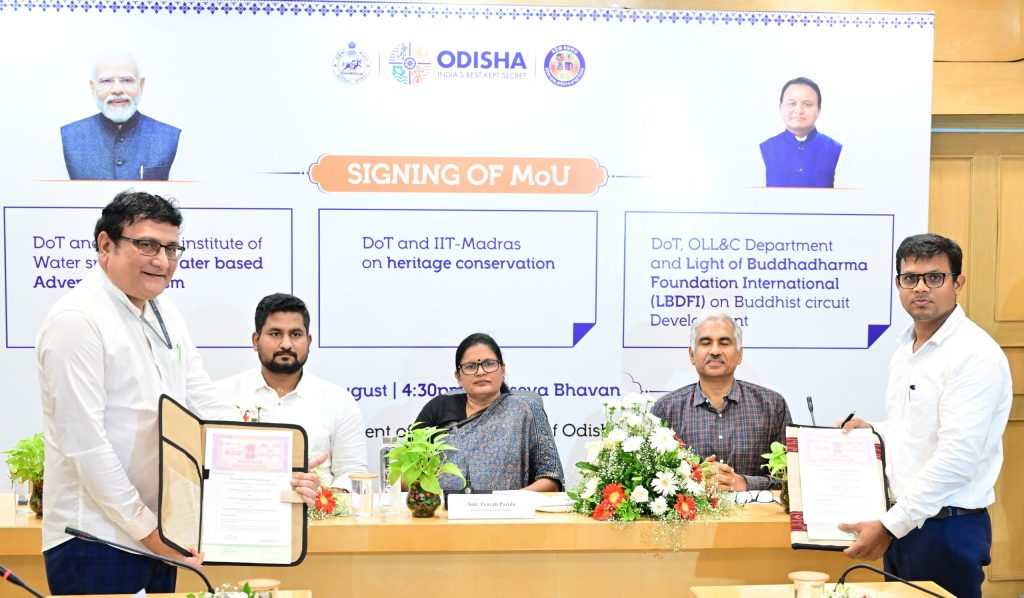 Pacts to boost heritage, adventure & Buddhist tourism