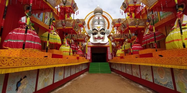 Nayapalli pandal to showcase Kerala’s Kathakali