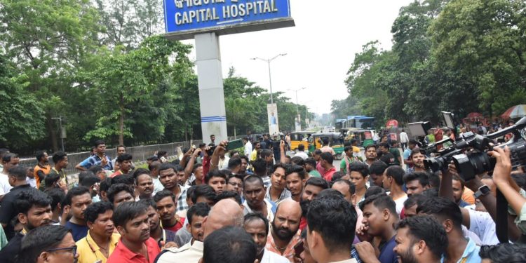 Toddler’s death sparks unrest at Capital Hospital