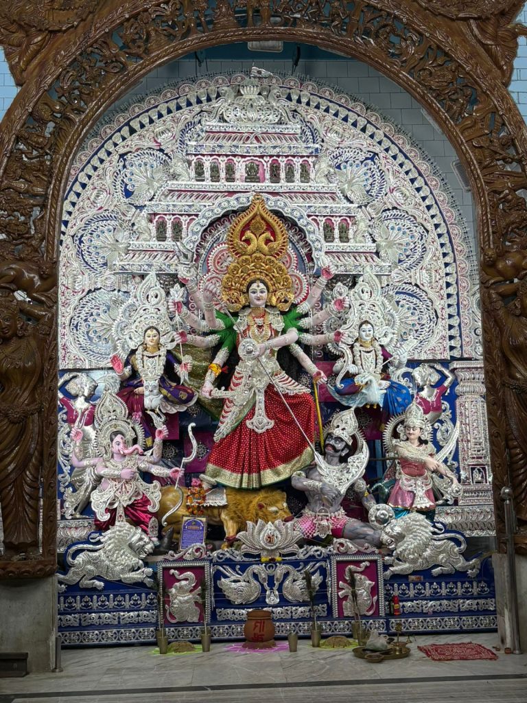 Greener hues, silver backdrops define Puja festivities in Cuttack