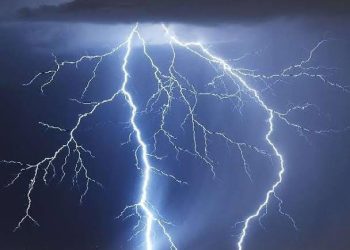 Lightning strike