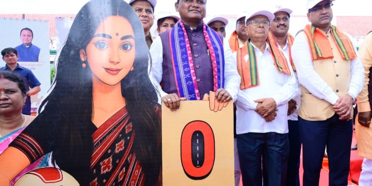 CM Majhi launches ‘Zero Accident Day' drive in Odisha's Keonjhar