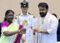 Mohanlal receives Dadasaheb Phalke Award from President