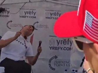 Viral video-Charlie Kirk