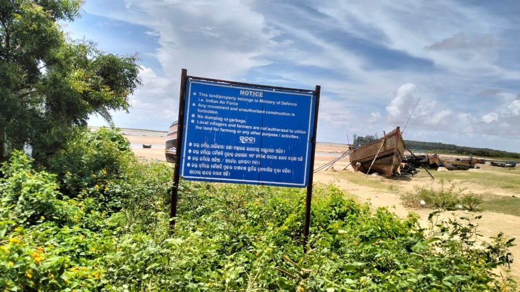 Encroachers grab air force land in Odisha’s Bhograi