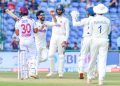2nd Test: Jadeja, Kuldeep trigger collapse as West Indies fall to 140/4