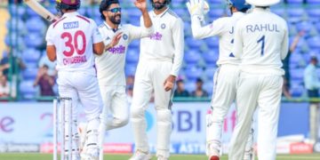 2nd Test: Jadeja, Kuldeep trigger collapse as West Indies fall to 140/4