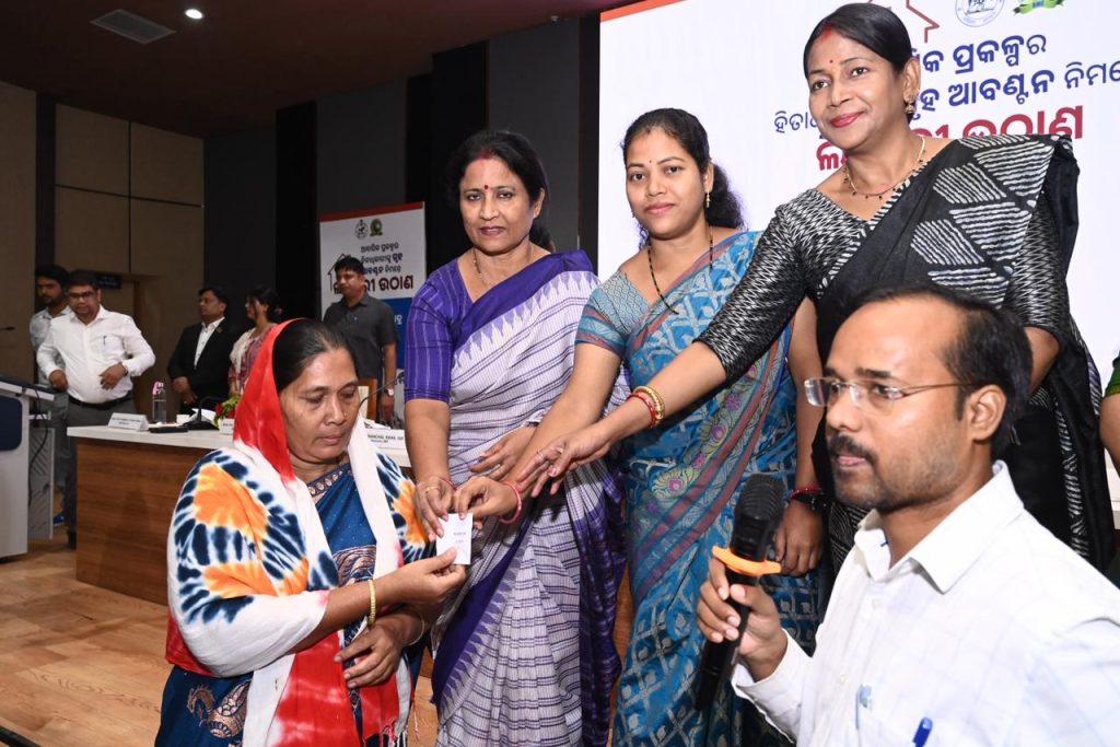 Housing units to 44 families in Salia Sahi