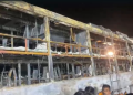 Jammed door trapped passengers in Jaisalmer bus fire, say police