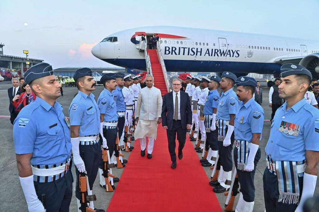 Starmer on his 'historic' first visit to India