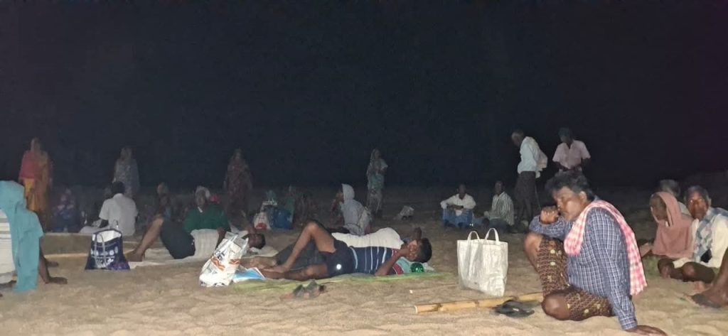 illegal sand mining
