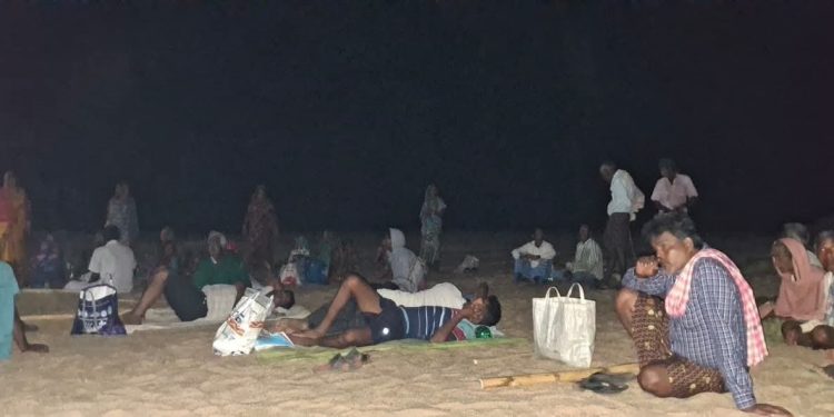 illegal sand mining