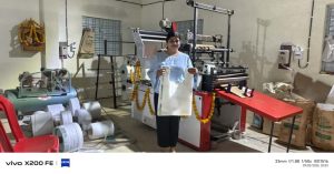 Biodegradable bag production