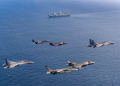 Indian Air Force, UK Royal Navy conduct joint exercise over Indian Ocean