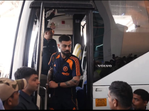 Indian cricket team lands in Perth ahead of white-ball series vs Australia