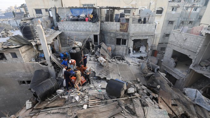 Israeli strikes in Gaza leave 60 dead, including 27 children