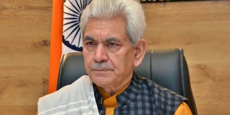 Kashmir Lieutenant Governor Manoj Sinha