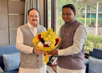 Mohan Charan Majhi, JP Nadda