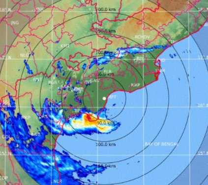 Cyclone Montha: IMD confirms begining of landfall; red alert issued