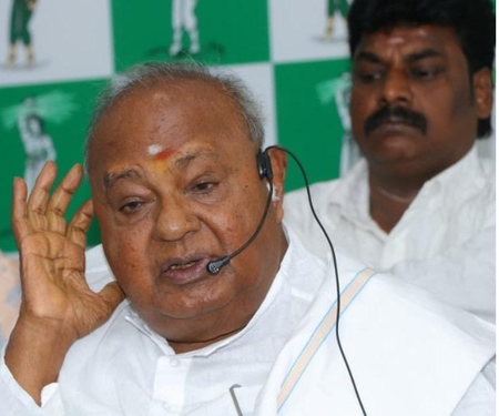 Former PM H.D. Deve Gowda