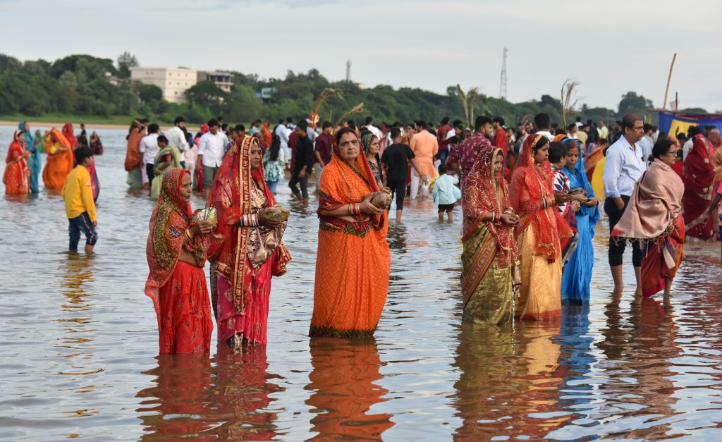 Chhath celebrations