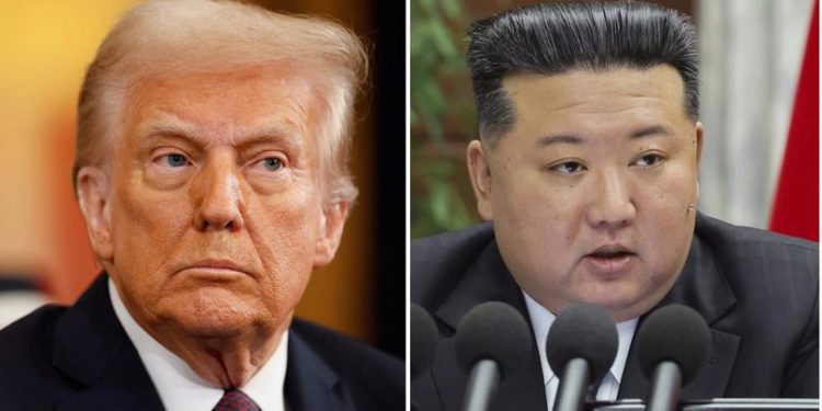 Trump, Kim Jong Un
