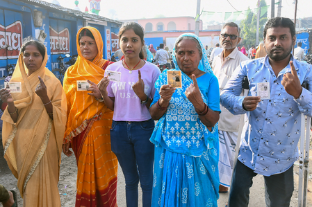 Bihar sets historic turnout record in phase 1 of Assembly polls