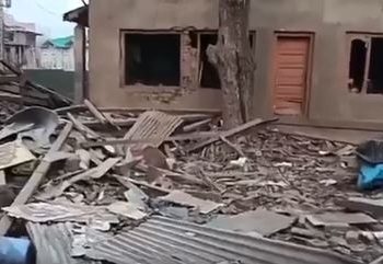 Dr Umar Nabi house demolished