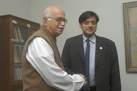Congress clarifies stance after Tharoor's comments on BJP veteran Advani