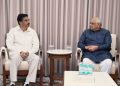 Odisha Guv meets Gujarat CM Bhupendra Patel in Gandhinagar