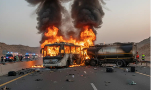 Saudi bus accident