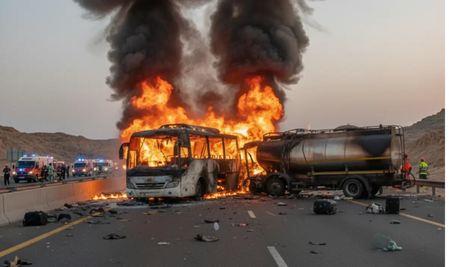 Saudi bus accident