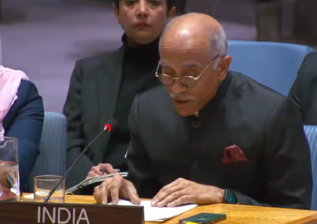 India's Permanent Representative P. Harish