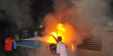 Journalists in Bangladesh demand action over arson, vandalism