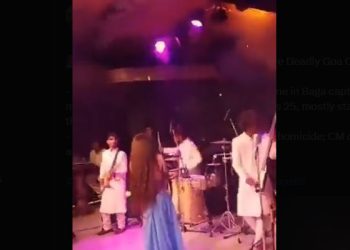 Goa nightclub viral video