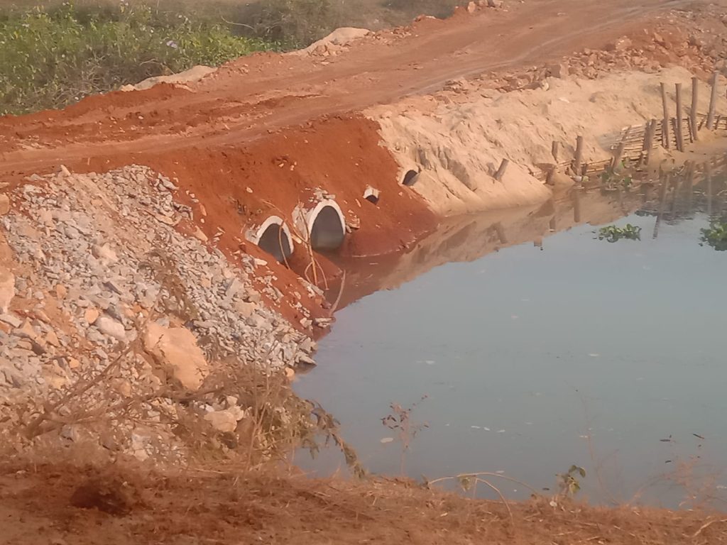 Illegal sand mining