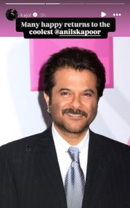 Kajol wishes Anil Kapoor