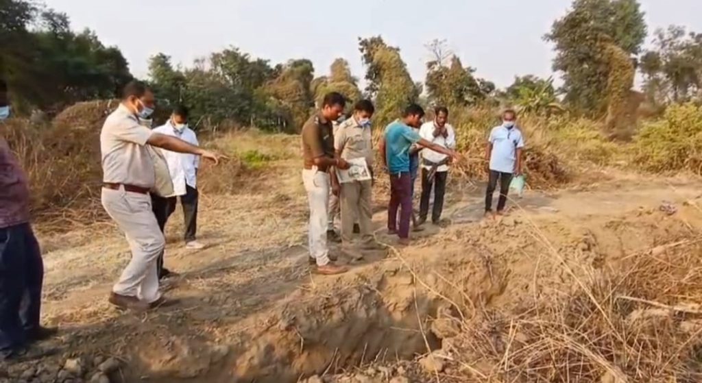 Missing man body found burried