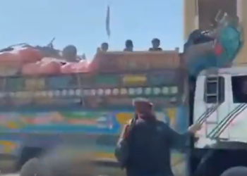 Afghan transit cargo