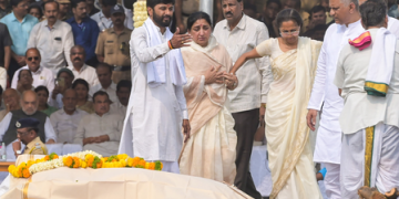 CM Ajit Pawar cremated