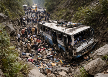 Overloaded bus falls into gorge, killing five in Chhattisgarh-Jharkhand border area