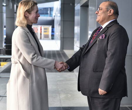 European Union High Representative for Foreign Affairs and Security Policy and Vice-President Kaja Kallas arrived in India on Saturday on her first official visit, with the Ministry of External Affairs (MEA) describing the trip as timely for further strengthening the India–EU Strategic Partnership amid sustained high-level engagements between the two sides. Ministry of External Affairs (MEA) spokesperson Randhir Jaiswal announced the visit in a post on X, describing it as timely and significant for the bilateral relationship. “A warm welcome to EU HRVP @kajakallas on her first official visit to India as the EU High Representative/Vice-President. The visit comes at an opportune moment to further strengthen the India–EU Strategic Partnership, building on the momentum of regular high-level engagements,” Jaiswal said. Kallas’ visit comes against the backdrop of intensified diplomatic engagement between India and the European Union, with both sides seeking to deepen cooperation amid global volatility and geopolitical uncertainty. Earlier on Thursday, External Affairs Minister (EAM) S. Jaishankar held an interaction with Ambassadors from EU member countries in New Delhi. According to Jaishankar, the discussions focused on the current global environment marked by instability and rapidly shifting dynamics.
